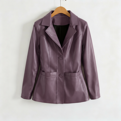 Laura Lambskin Blazer