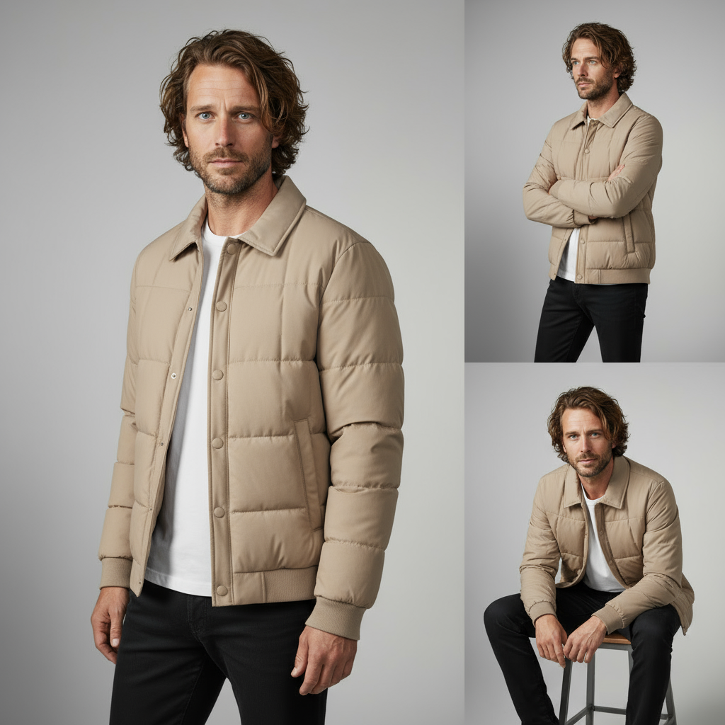 Montauk Quilted Down Jacket