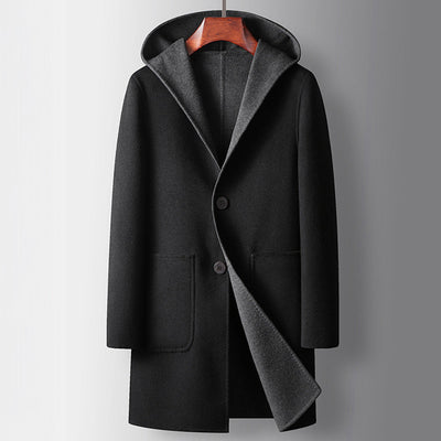 Maxwell Reversible Wool Coat